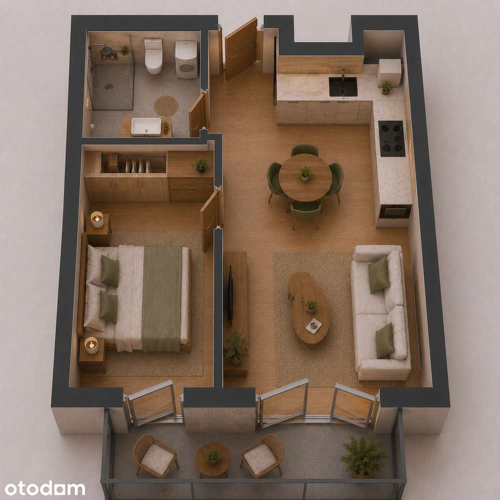 Nowy apartament blisko biznesowego serca Katowic