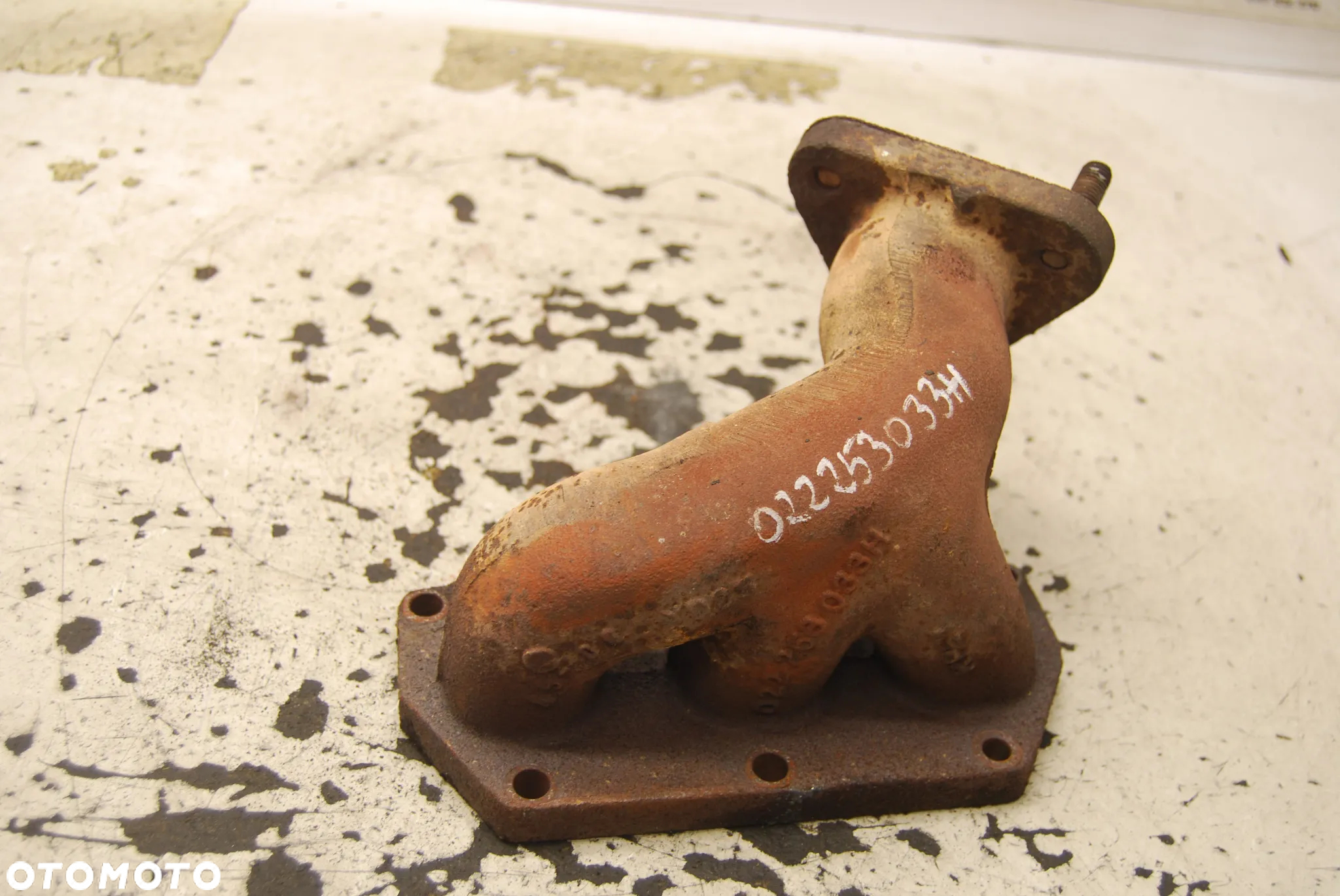 KOLEKTOR WYDECHOWY LEWY 022253034H VW SHARAN MK I LIFT 2.8 VR6 SEAT ALHAMBRA - 8