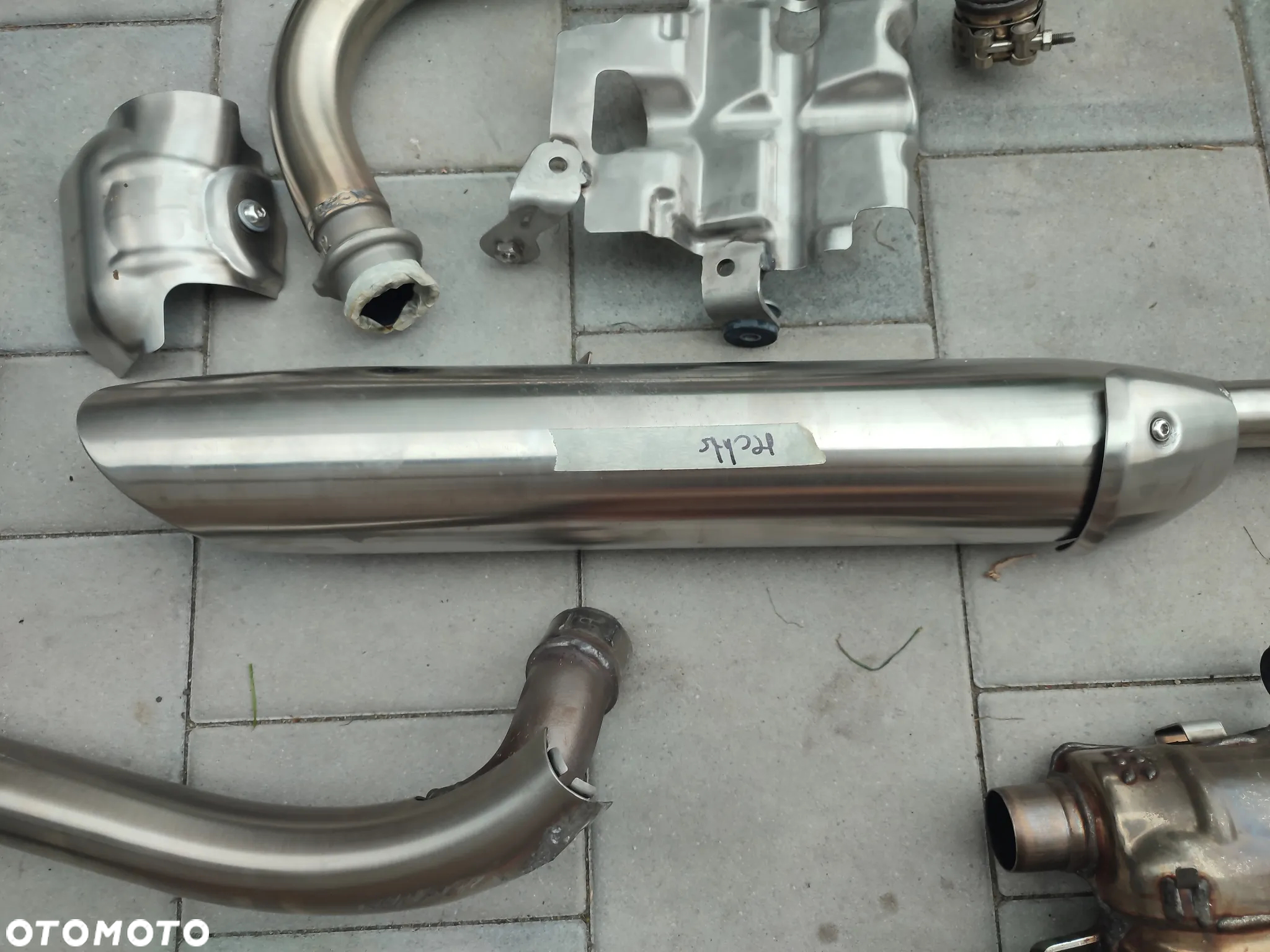 Tłumik, wydech, kolektor, katalizator Triumph Speed Twin 1200 - 5