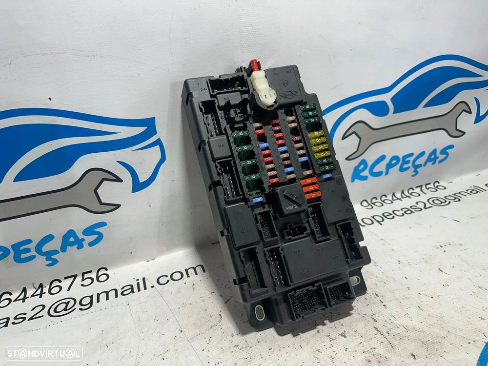 .Caixa Modulo BCM Fusiveis Original BMW Mini R56 Cooper S One D 3456851 2006 - 2013 - 2