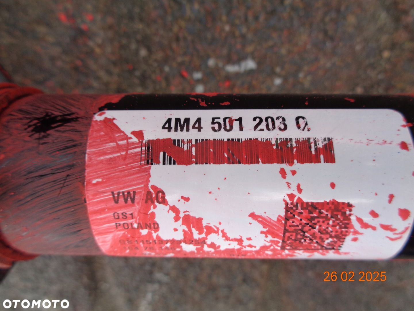 PÓŁOŚ TYLNA LEWA PRAWA AUDI RSQ8 LAMBORGINI URUS 4M4501203Q 4M4501203R . - 3