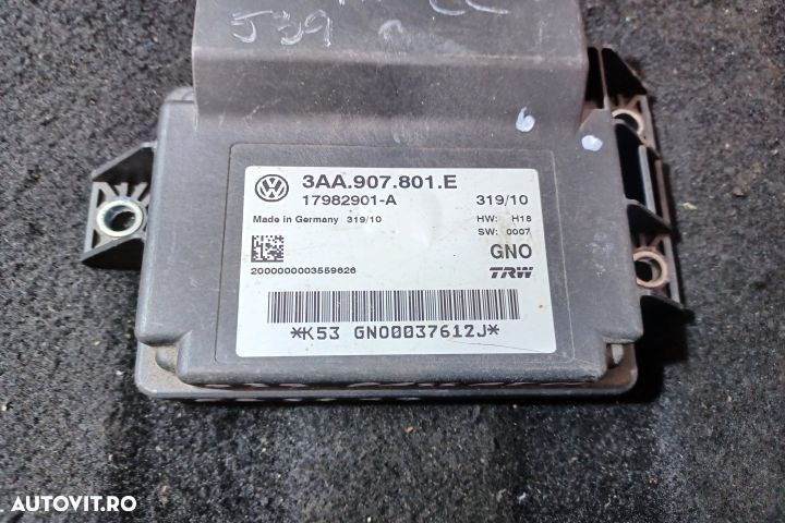 Calculator frana mana 3AA907801E 3AA907801E Volkswagen VW Passat CC 1 - 3
