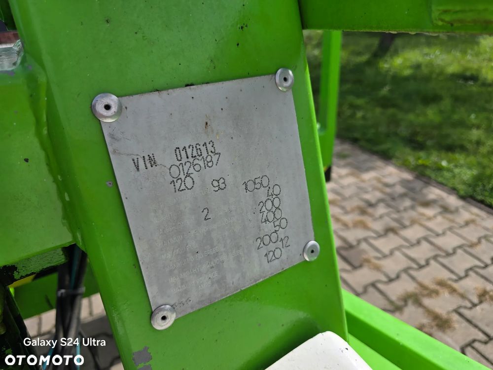 Nifty Niftylift 120 podnośnik koszowy na przyczepie 12 metrów elektryczny oryginalny//Świetnie Utrzymany//Garażowany // Pracował w placówce medycznej // Nie zużyty// Cherry picker// Boom lift// Access platform// Zwyżka// Platforma robocza// podest ruchomy// - 20