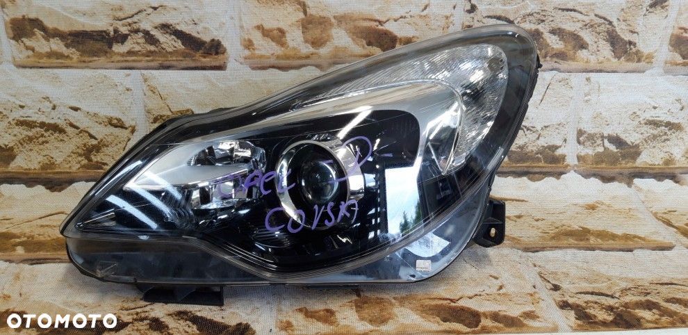 opel corsa d lift soczewka skrętna europa afs - 1