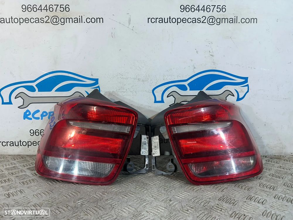 .Farolins Tras Traseiros Esquerdo Direito Originais BMW Serie 1 F20 5 portas F21 2 portas 2011 - 2019 - 2