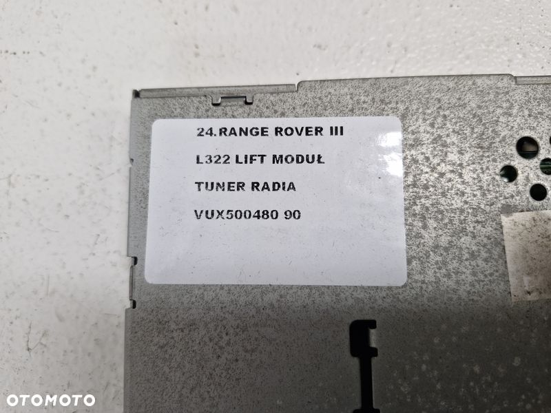 range rover l322 lift moduł tuner radia vux500480 - 5