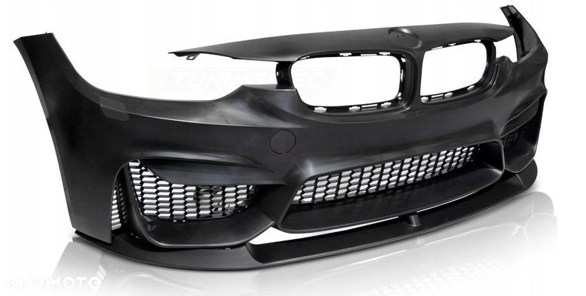 zderzak przod kpl kratki spoiler tuning sport m3look m-pakiet bmw 3 f30 f31 - 1