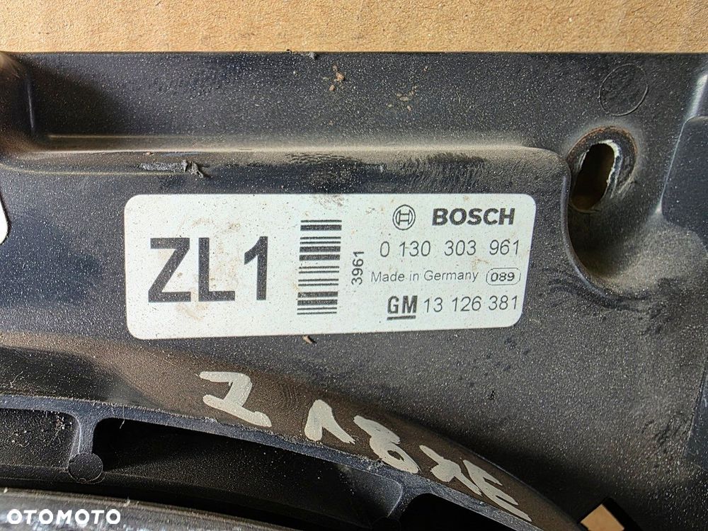 OPEL ASTRA H 1.8 WENTYLATOR CHŁODNICY 13126381 ZL1 - 2