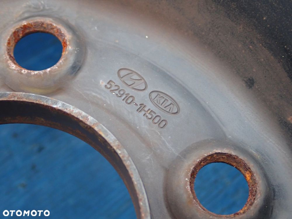 KIA CEED HYUNDAI I30 06-12 FELGI STALOWE KOMPLET 15"X5.5J ET47 - 6