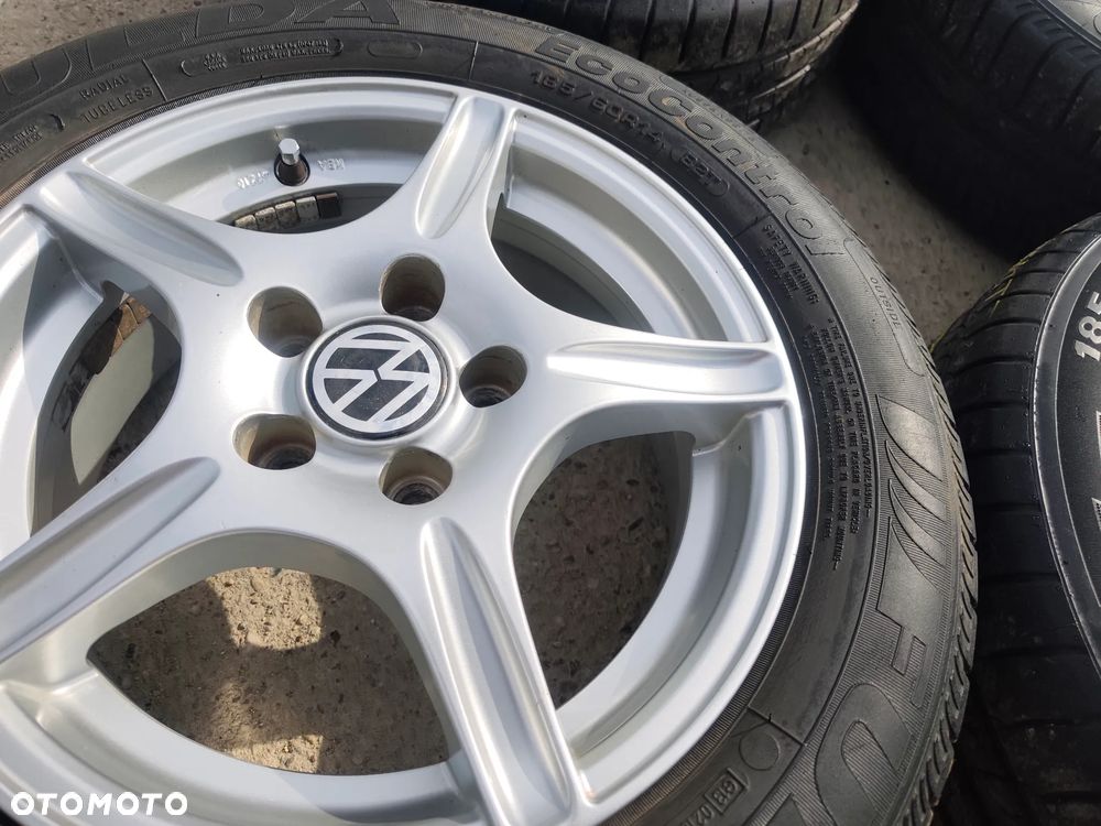 5x100 Felgi Aluminiowe Alufelgi 14 Koła Letnie Lato SKODA FABIA PRAKTIK ROOMSTER RAPID SEAT IBIZA CORDOBA TOLEDO IV 4 VW FOX POLO Legnica ALU-RAD 185/60 6mm - 10
