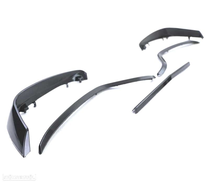 PARACHOQUES FRONTAL MERCEDES W205 14-18 LOOK AMG C63 PRETO PDC - 5