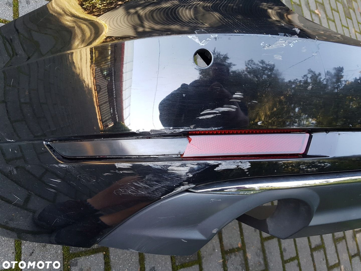AUDI A4 B9 AVANT zderzak tył spoiler 8W9807511J - 11