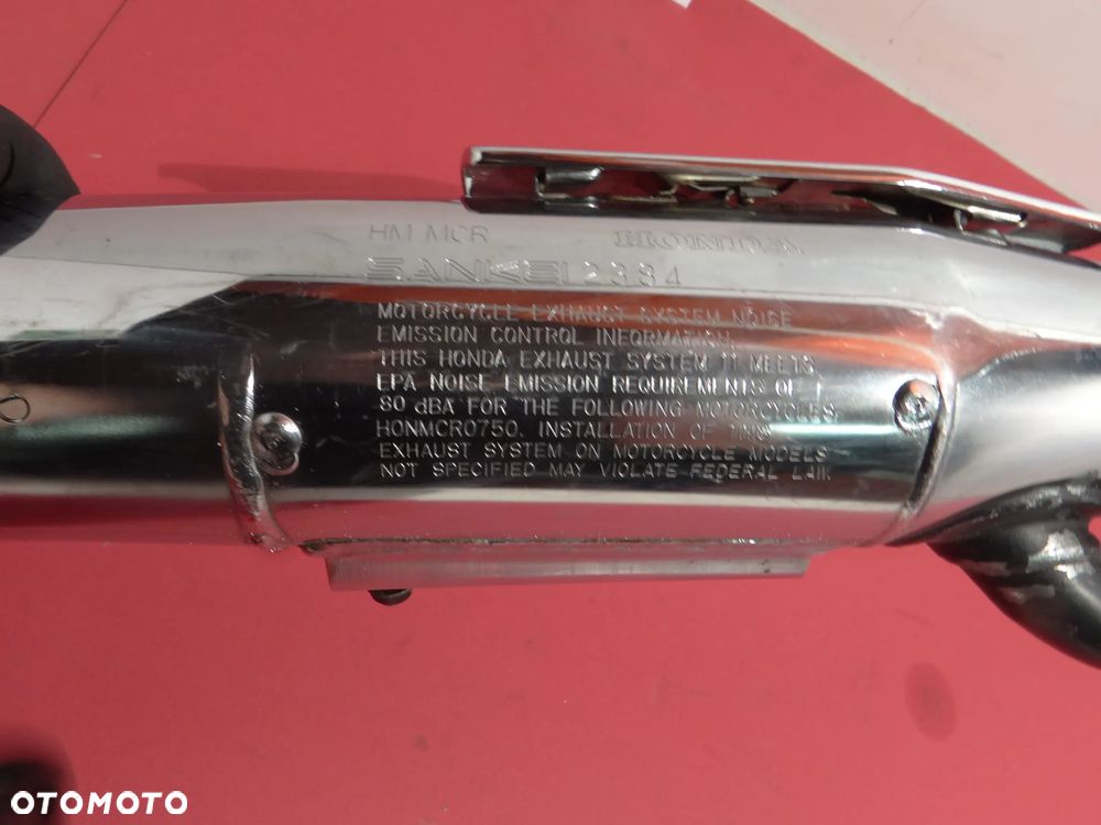 H111  HONDA VT SHADOW 750 TŁUMIK WYDECH KOLEKTOR SANKEI2384  HONMCR0750 - 13