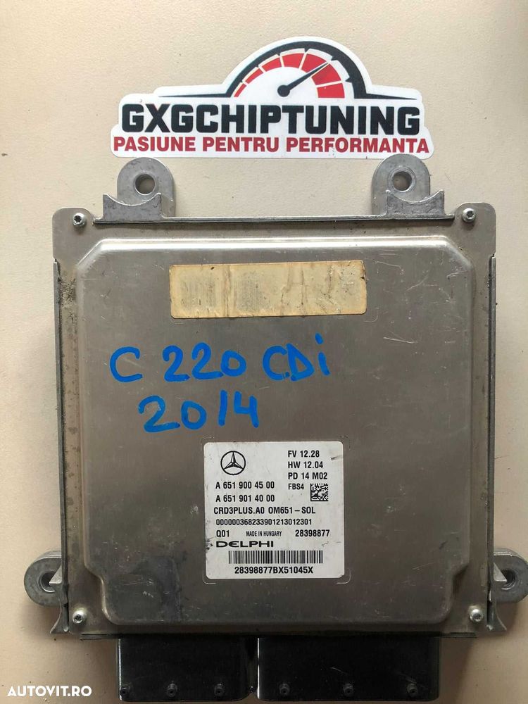 Calculator motor Mercedes C 2.2CDI W205 COD A6519004500 - 1