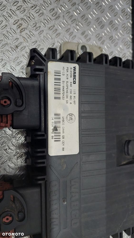 KOMPUTER STEROWNIK ZAWIESZENIA CITROEN JUMPY R2007 2,0HDI NR 1401097280 - 2