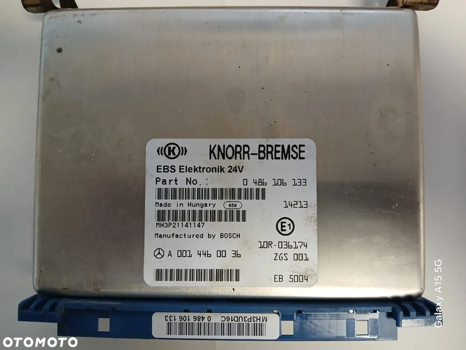 STEROWNIK EBS MERCEDES ACTROS MP4  0486106133 A 0014460036 - 1