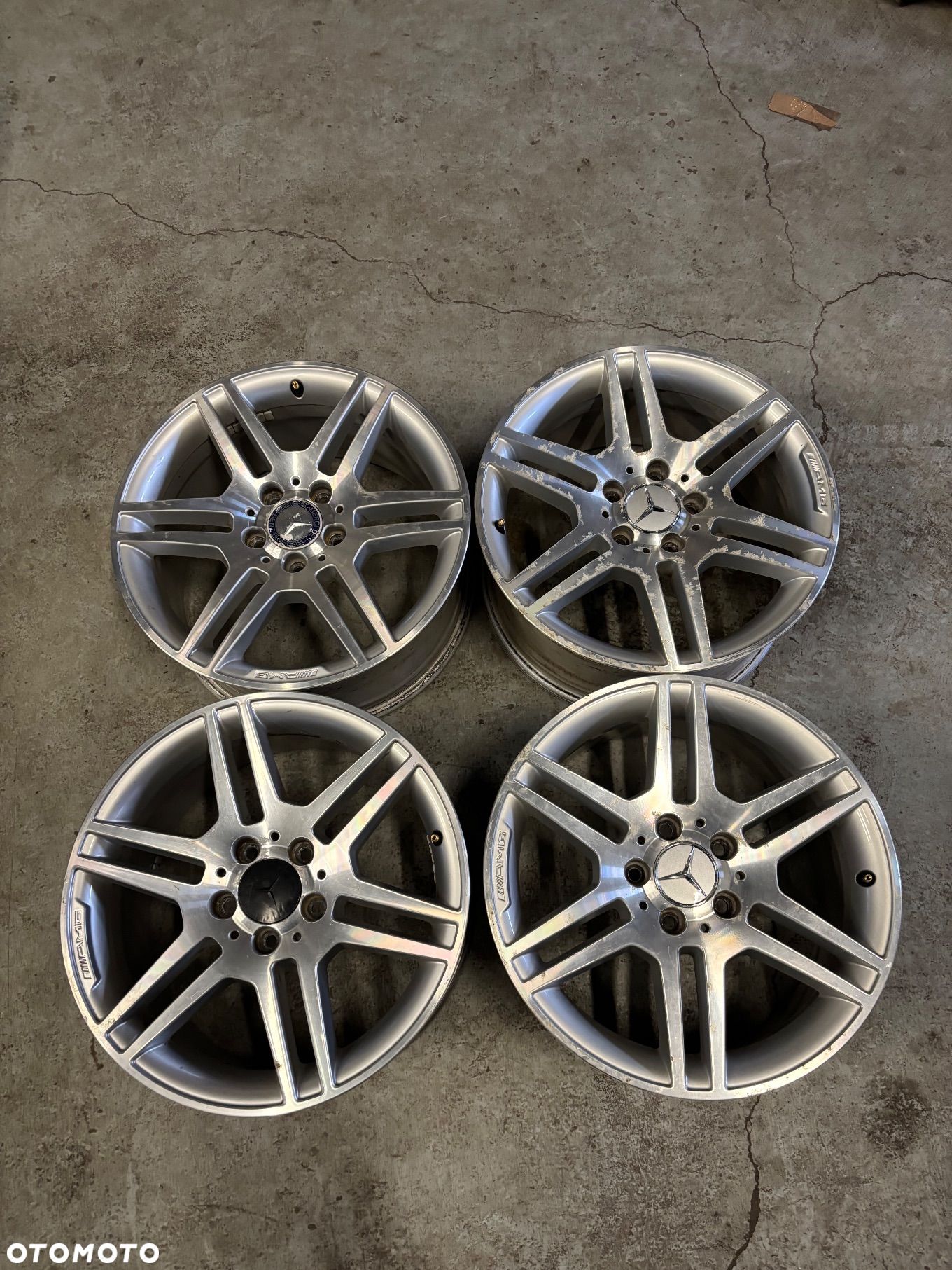 Alufelgi Mercedes 5x112 AMG 8.5Jx17 ET58 A2044014602 - 1