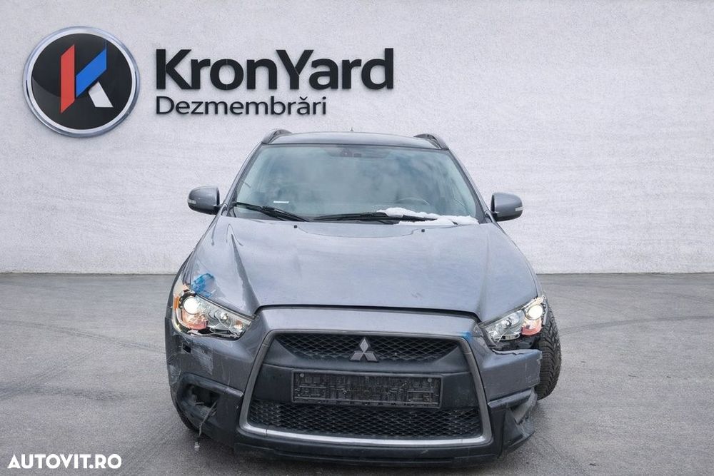 Oglinda stanga Mitsubishi ASX 2012 - 2016 4 Usi Titanium Grey Metalizat U17 (1461) Cu ... - 4