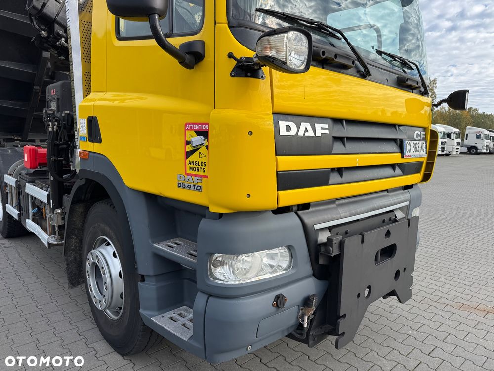 DAF CF 85.410 ATe 6x4 DŻWIG HDS HYDROBURTA OPONY-90% - 22