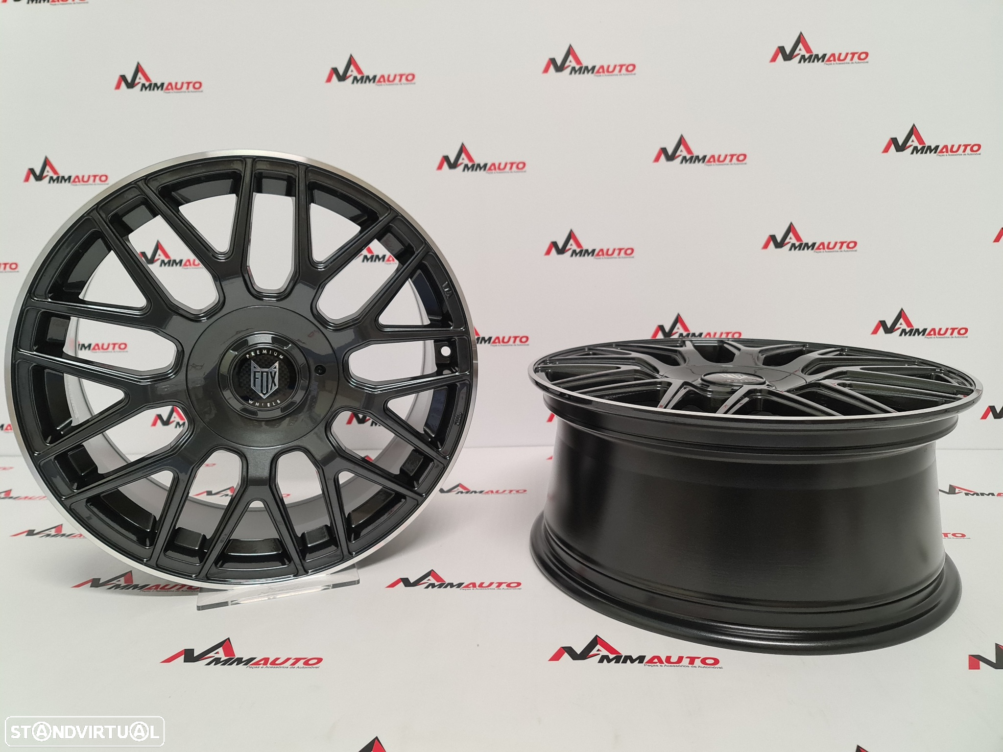 Jantes Fox VR3 Carbon Grey 17 (Mercedes, Audi, VW, Ford, Peugeot) - 3