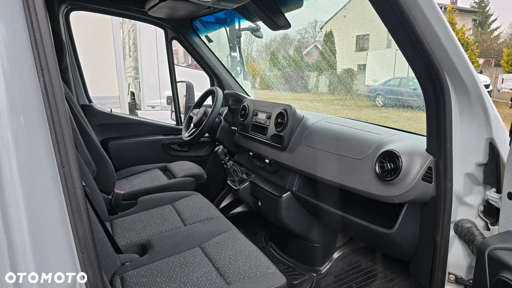 Mercedes-Benz SPRINTER 316 CDI 907❗ PLANDEKA 10 PALET / DRZWI Z TYŁU / DWIE WYSOKOSCI JAZDY / ZABUDOWA JEGGER / MAX ROZSTAW OSI / PODUSZKI PNEUMATYCZNE / SYPIALKA / RAMA / LAWETA / SALON POLSKA ❗❗ - 30