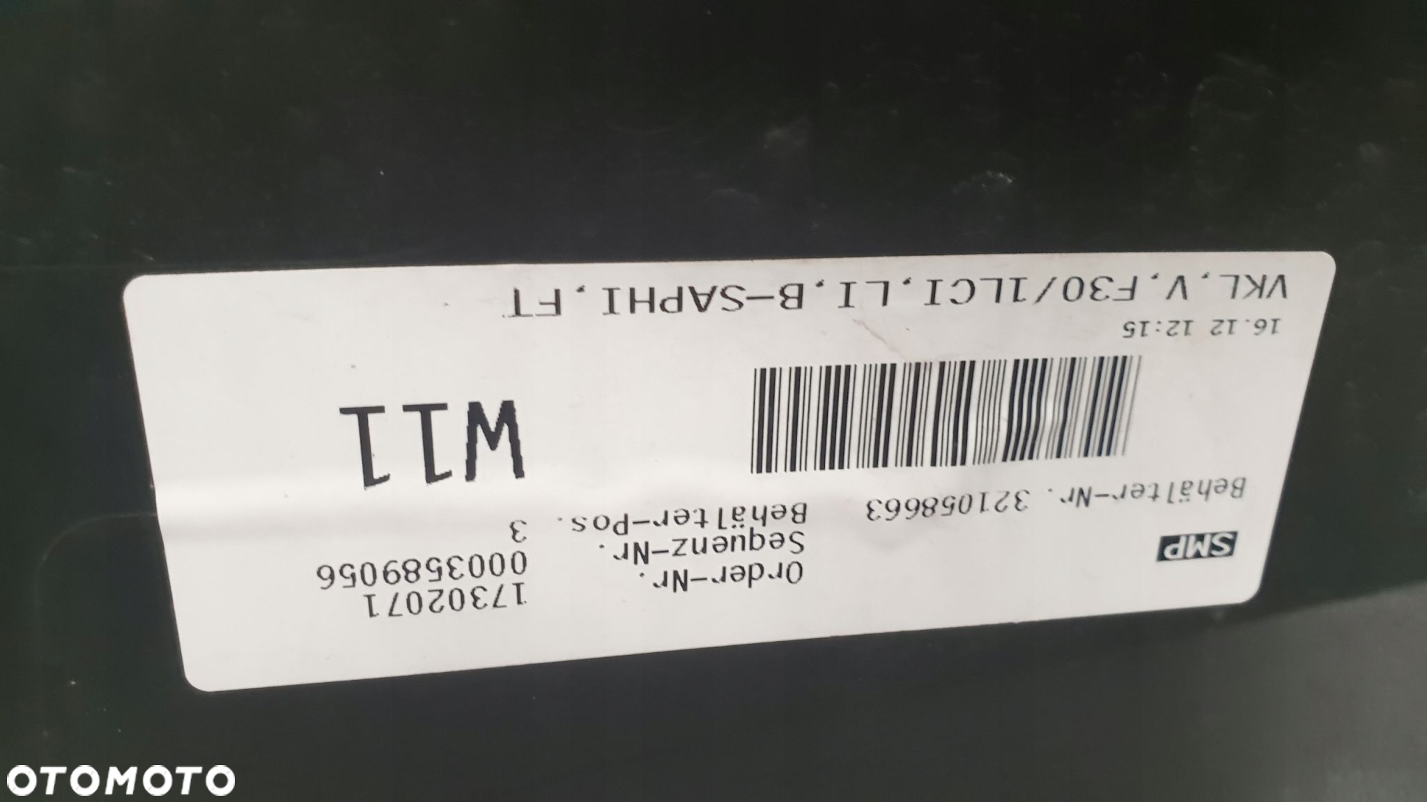 BMW 3 F30 F31 LIFT LCI Zderzak przód przedni - 9
