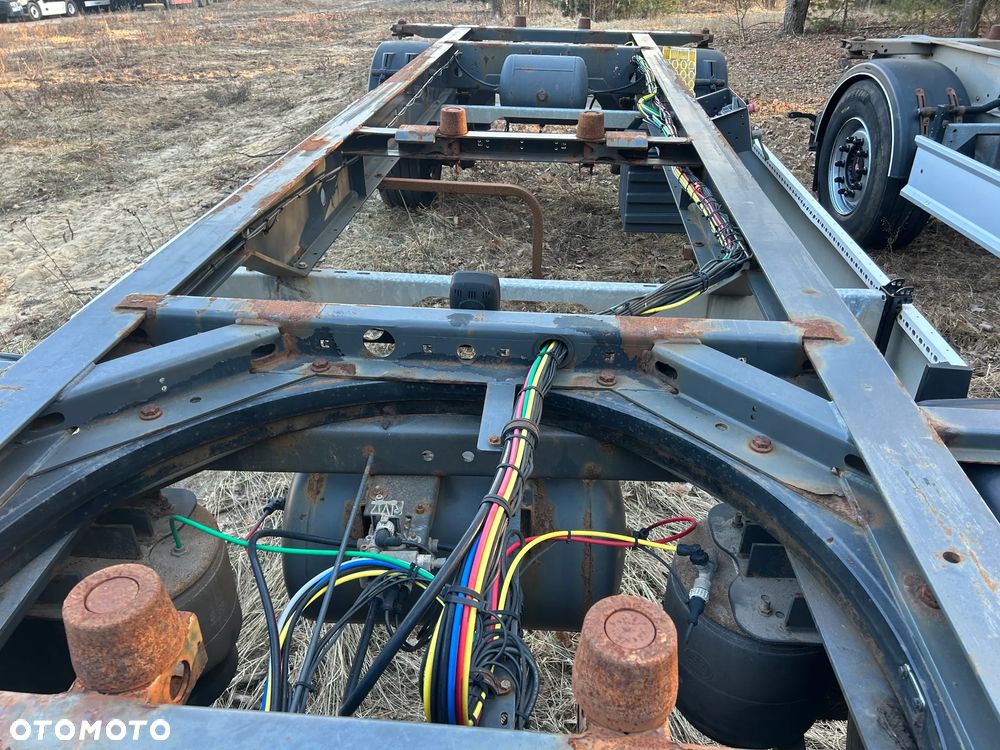 Krone BDF PRZYCZEPA / PODKONTENEROWA / POD KONTENER / OPONY 385/65 R 22.5 / DOSTĘPNE 3 SZTUKI DO WYBORU / TRANSPORT DO 100 KM GRATIS !! - 9