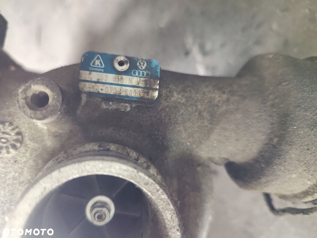 VW GOLF IV 1,9TDI TURBINA TURBOSPRĘŻARKA 038253016N - 3