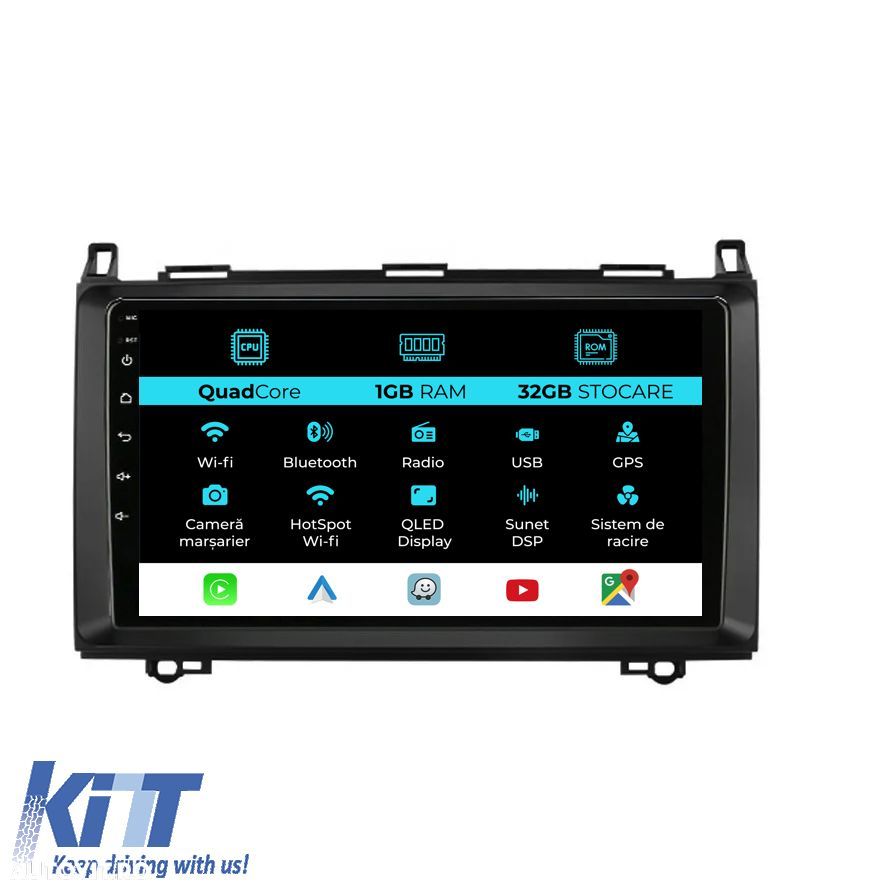 Navigatie Dedicata Mercedes Vito Sprinter Viano B200 A B Class (2005-2 - 1