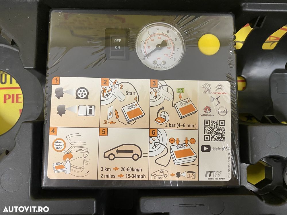 Kit pana compresor auto unflat oem Citroen C5 Peugeot 3008 DS4 - 4
