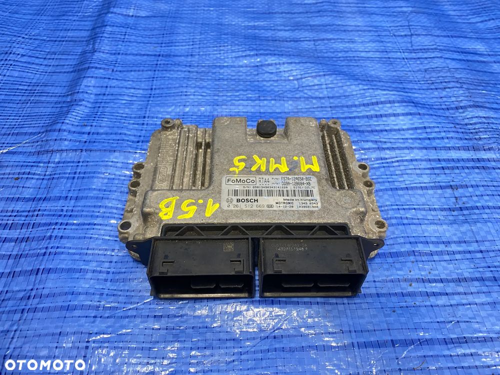KOMPUTER STEROWNIK SILNIKA ECU FORD MONDEO MK5 1.5 ECOBOOST BENZYNA FS7A-12A650-BSE ; DG9A-12B684-XB ORYGINAŁ - 1