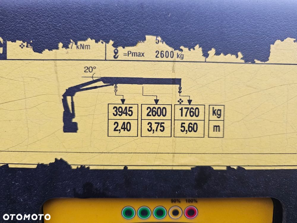 Mercedes-Benz Actros 2543• Euro 6  • 6x2 • HAKOWIEC HYVA 20.53 S • Żuraw FASSI F110M • NOWY Silnik!-Przebieg po wymianie silnika: 124.000 km - 13
