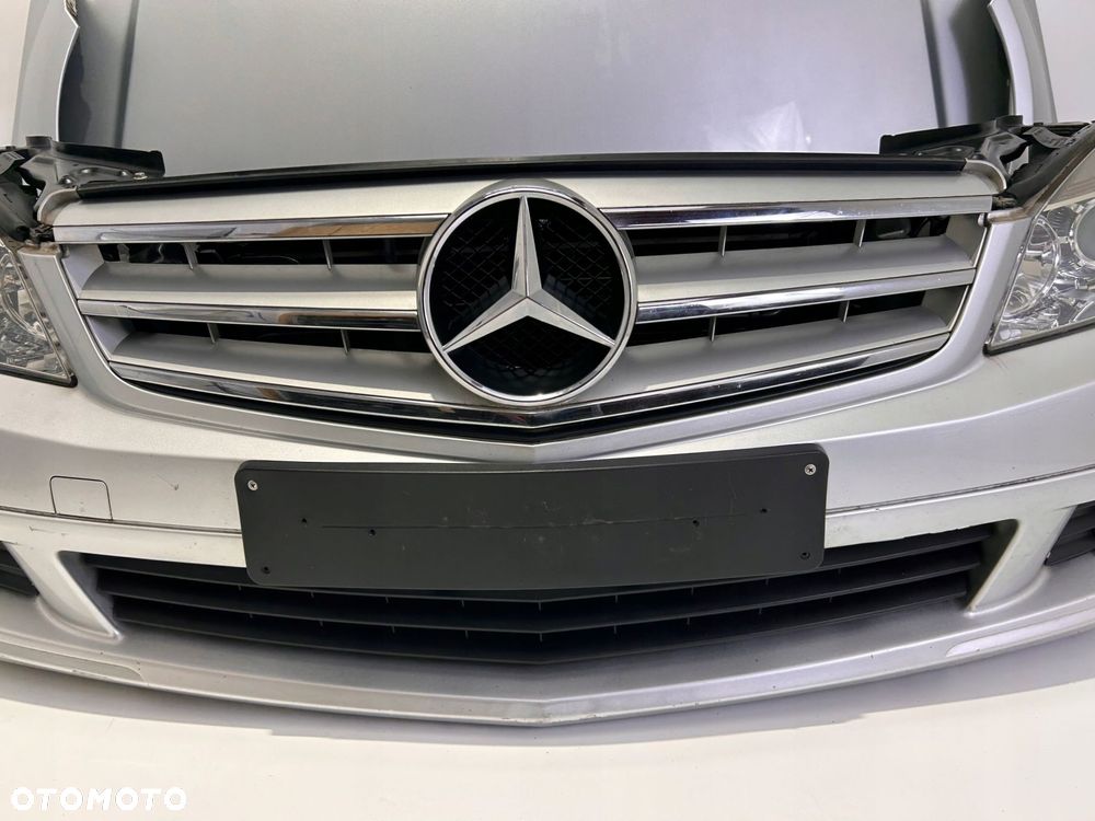 MERCEDES C W204 ZDERZAK MASKA BŁOTNIK LAMPY CHŁODNICE EUROPA - 4