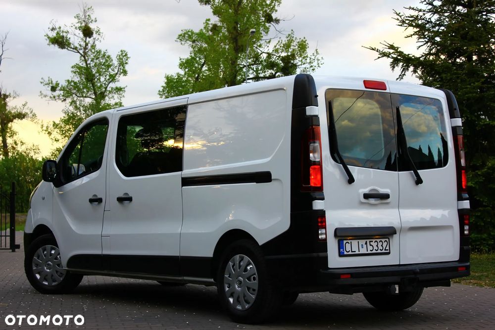 Renault TRAFIC 2.0 DCI 140KM 6 OSÓB BRYGADÓWKA LONG L2H1 FV23% - 6