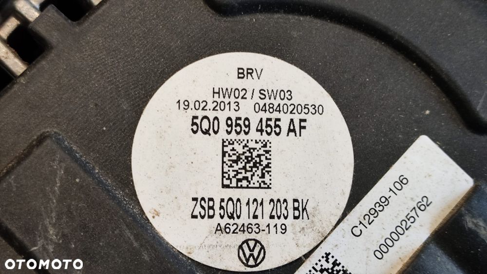 PAS PRZEDNI KOMPLETNY CHŁODNICE WENTYLATOR BELKA WZMOCNIENIE PRZÓD SEAT LEON III 3 1.4 TSI MANUAL - 11