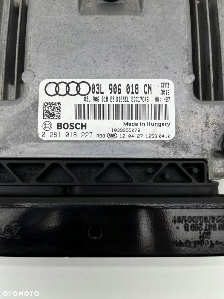 AUDI Q3 8U 2.0 TDI MODUŁ KOMPUTER SILNIKA 03L906018CN - 2