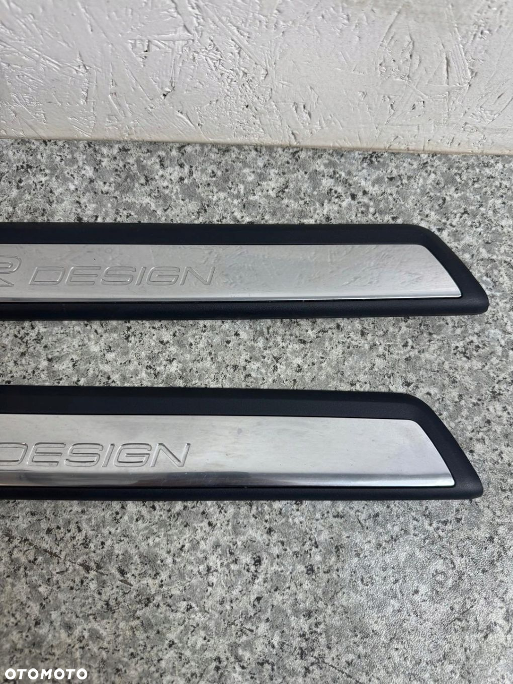 NAKŁADKI LISTWY PROGOWE PRZÓD KOMPLET VOLVO V40 II 2012-2018r 31440446 - 5