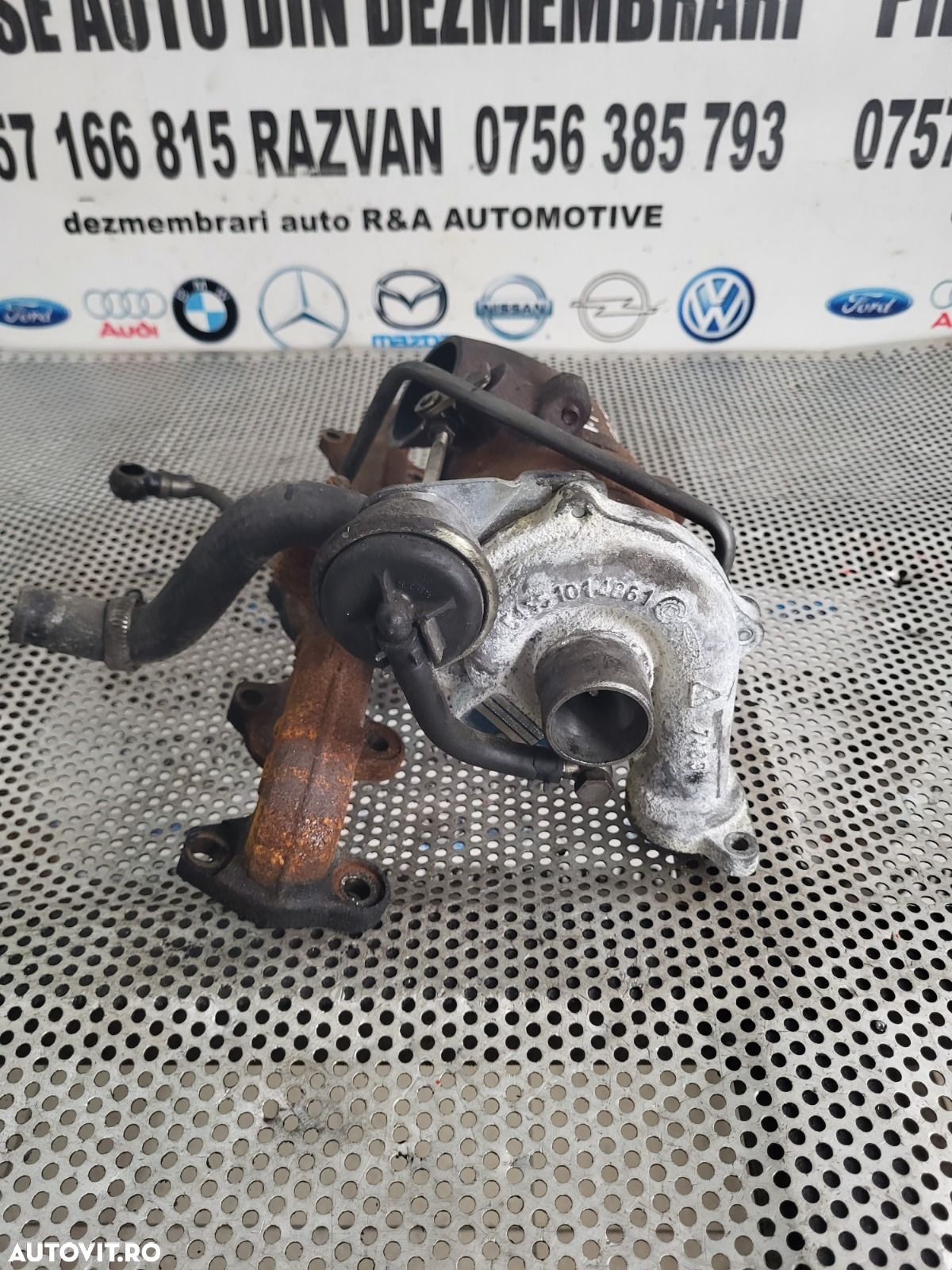 Turbo Turbina Peugeot 206 307 Citroen C2 C3 Ford Fiesta Fusion Toyota 1.4 Hdi Tdci An 2002-2003-200 - 1