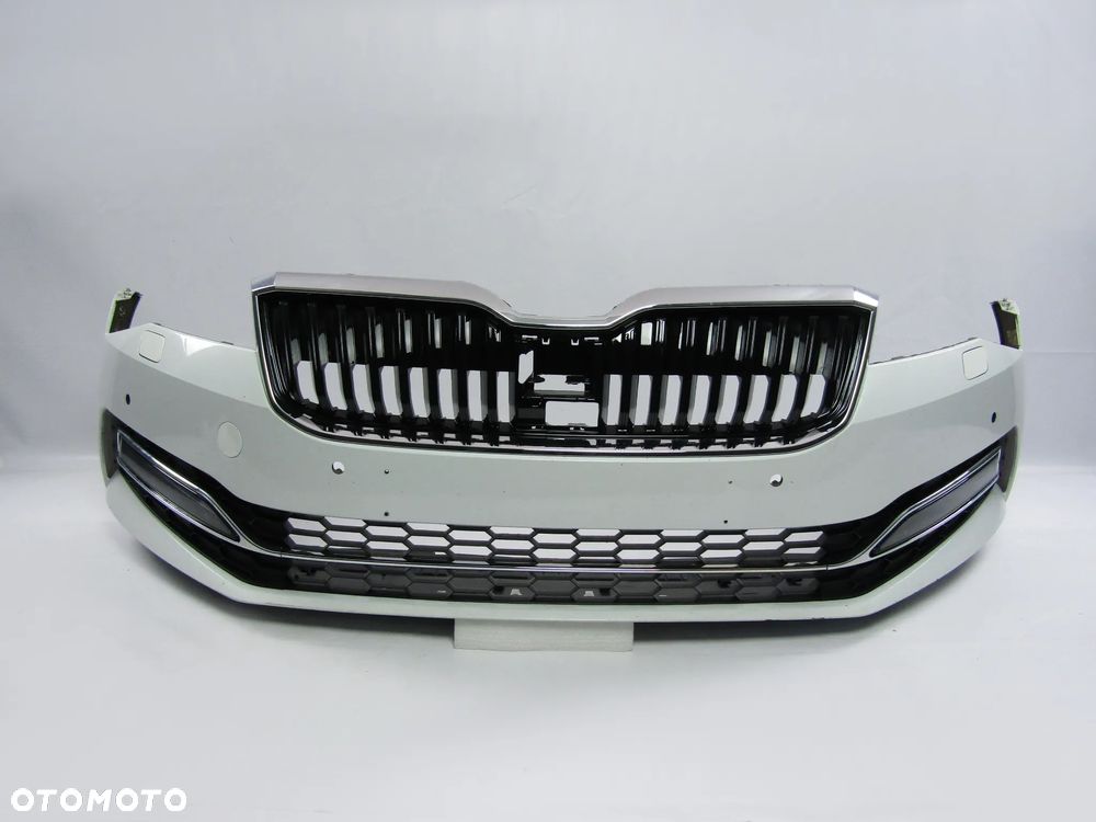Zderzak przedni Skoda Superb 19 - 24 Spryskiwacze / Pdc-4 LS9R - 6