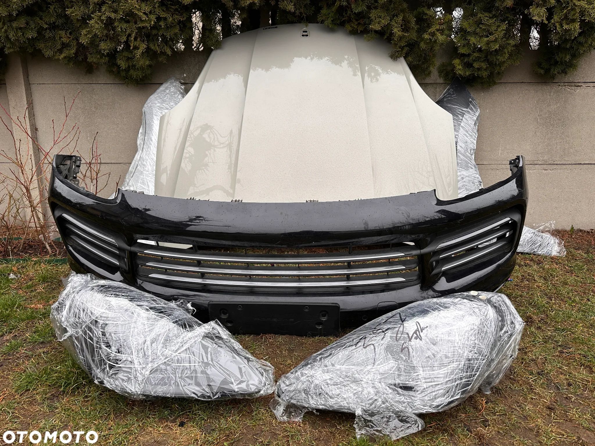 Porsche Cayenne 9Y0 maska lampa full led zderzak - 1