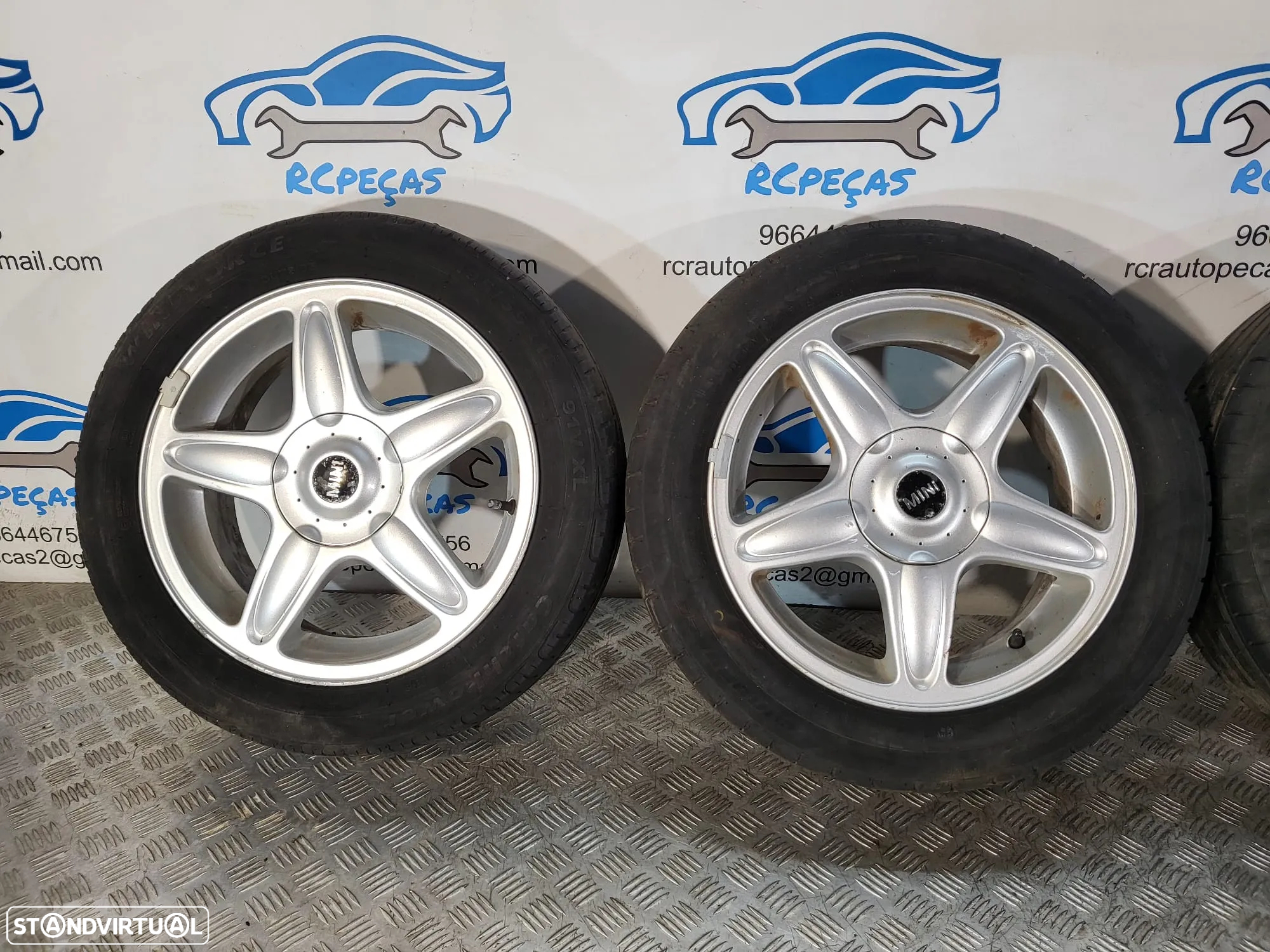 Conjunto Jantes 16 Mini Cooper One 6.5J ET48 4x100 6769410 - 6