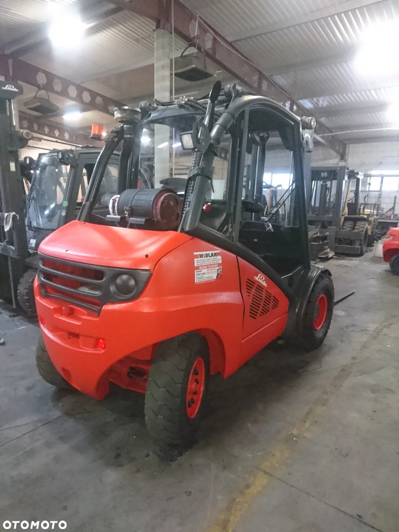 Linde [2007] WÓZEK WIDŁOWY LINDE H50T GAZ 5ton - 2