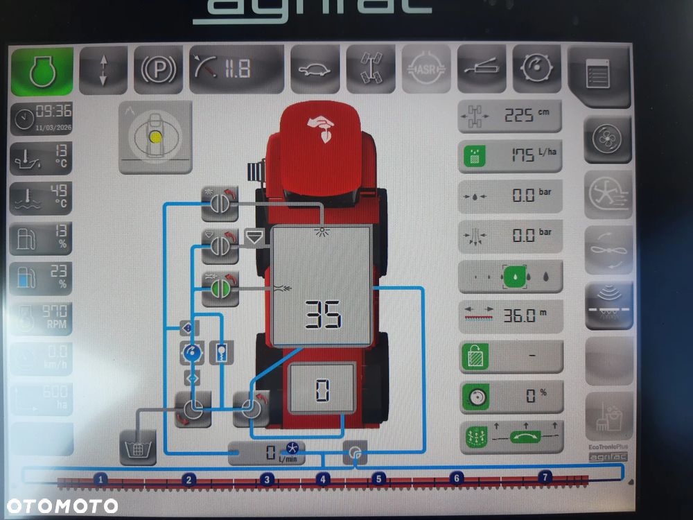 Inny Agrifac Condor V ClearancePlus 5000/36 - 15