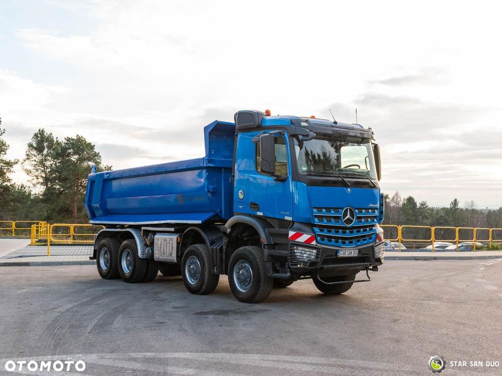 Mercedes-Benz Arocs 4142 8x8 Carnehl Wywrotka - 9