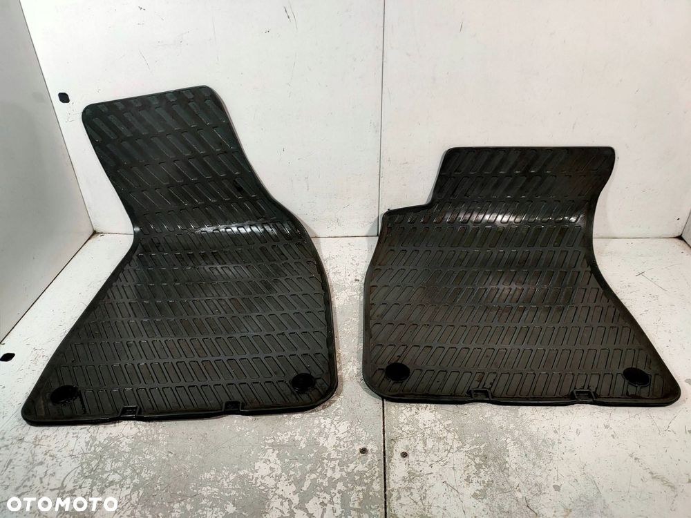 komplet dywaników gumowe przód audi a4 b6 b7 8e1061501 orginał szare swing - 1