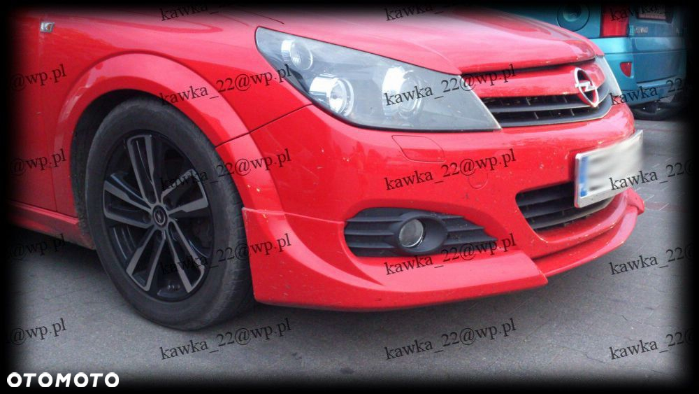 OPEL ASTRA H GTC 3D DOKŁADKA ZDERZAKA PODKŁAD! - 5