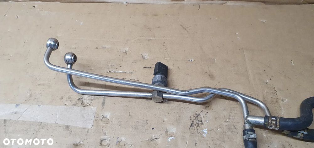 Rurka rurki przewód paliwa paliwowy czujnik ciśnienia VW Audi Skoda Seat 1.6 2.0 FSI 03C660S 03C906051A - 7
