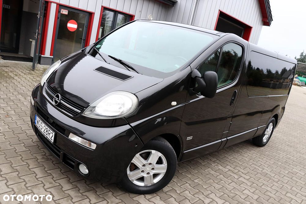 Opel VIVARO LONG 2,5 DTI 135KM Brygadowy 5 Miejsc KLIMA - 7