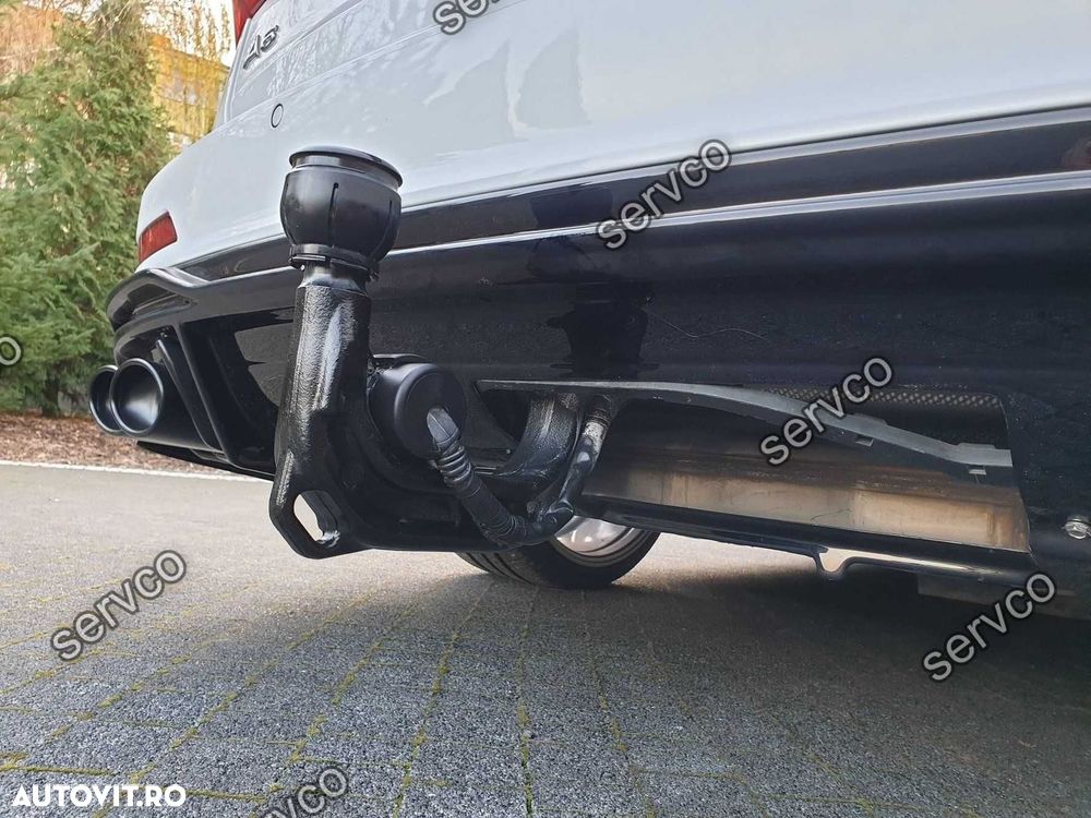 Difuzor si imitatii evacuare Audi A6 C8 S-Line 2018- v6 Maxton Design - 8