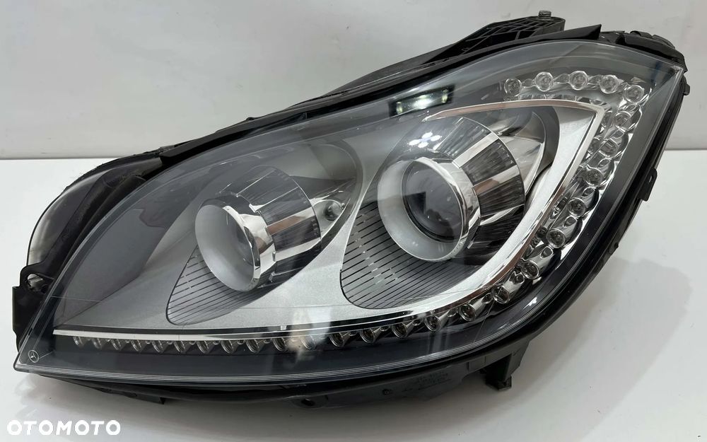 Reflektor lewy bi-xenon + LED lampa lewa OE Mercedes W218 CLS 11r Europa - 5